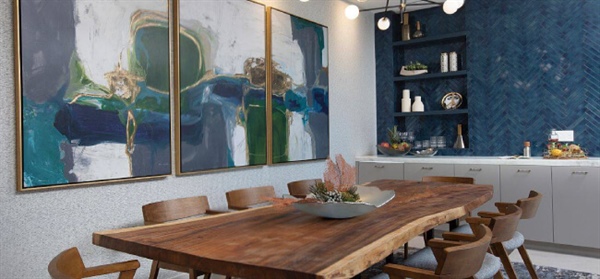 چند راه خلاقانه برای آراستن دیوارهای اتاق نهارخوری